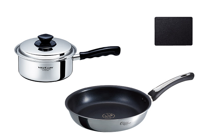 【福袋2026】Sシリーズ 片手鍋 + オリビア フライパン 福袋