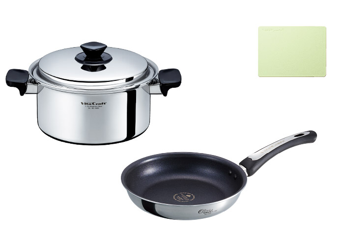 【福袋2026】Sシリーズ 両手鍋 + オリビア フライパン 福袋 B