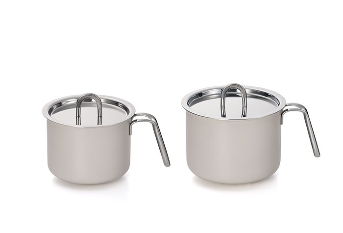 【新生活2026】mellow マルチポット グレージュ 2点セット