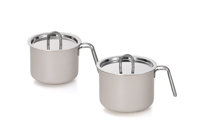 【新生活2026】mellow マルチポット グレージュ 2点セット