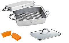 ダブルグリル ガラス蓋セット